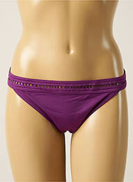 Chiloți de baie efect material satinat chiloți violet IODUS femme