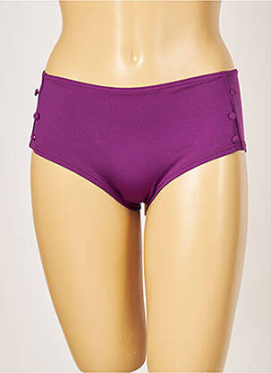 Chiloți de baie violet IODUS femeie
