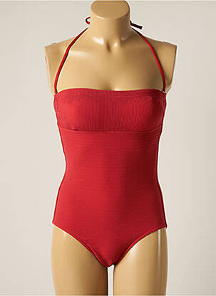 Costum de baie dintr-o singură piesă top bentiță top bentiță roșu IODUS femeie