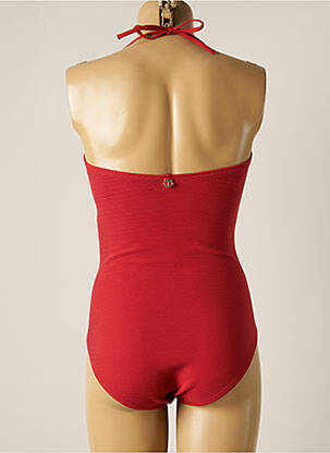 Costum de baie dintr-o singură piesă top bentiță top bentiță roșu IODUS femeie