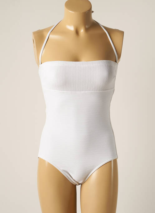 Costum de baie dintr-o singură piesă alb IODUS femeie