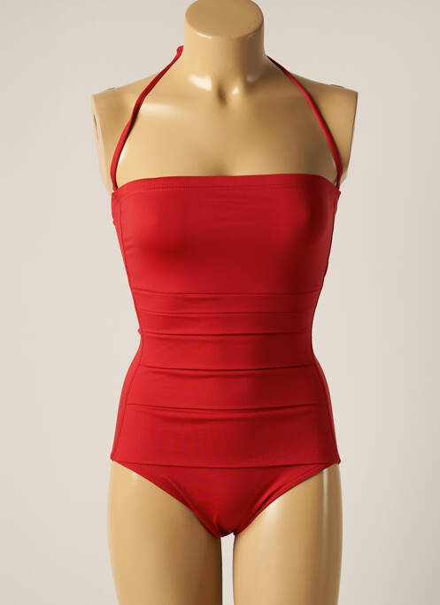Costum de baie dintr-o singură piesă roșu IODUS femeie