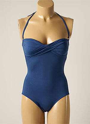 Costum de baie dintr-o singură piesă albastru IODUS femeie