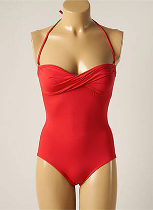 Costum de baie dintr-o singură piesă roșu IODUS femeie