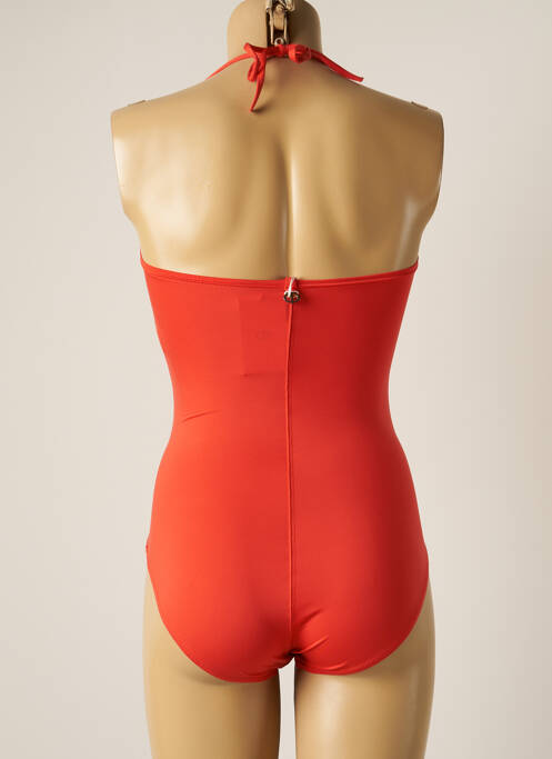 Costum de baie dintr-o singură piesă portocaliu IODUS femeie