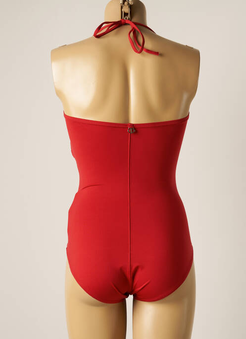 Costum de baie dintr-o singură piesă roșu IODUS femeie