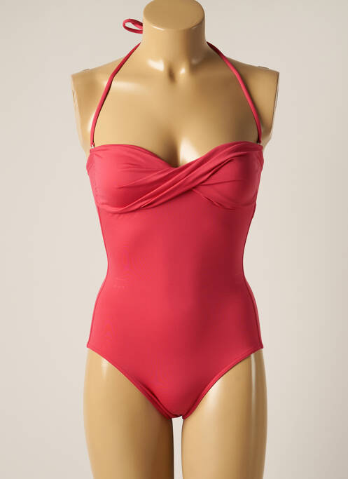 Costum de baie dintr-o singură piesă roz IODUS femeie