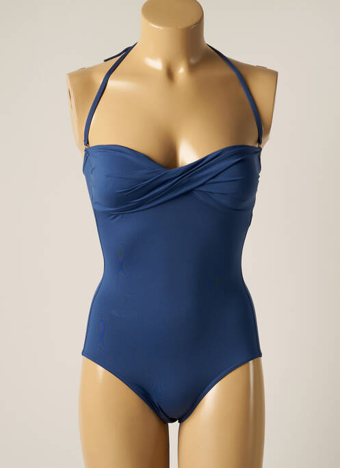 Costum de baie dintr-o singură piesă albastru IODUS femeie