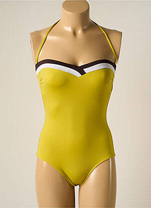 Costum de baie dintr-o singură piesă verde IODUS femeie