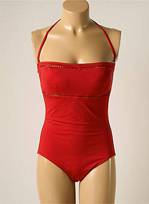 Costum de baie dintr-o singură piesă roșu IODUS femeie