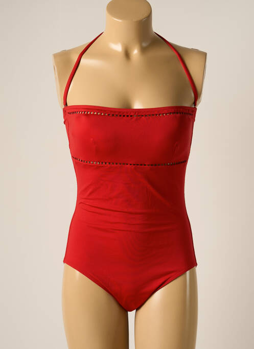 Costum de baie dintr-o singură piesă roșu IODUS femeie