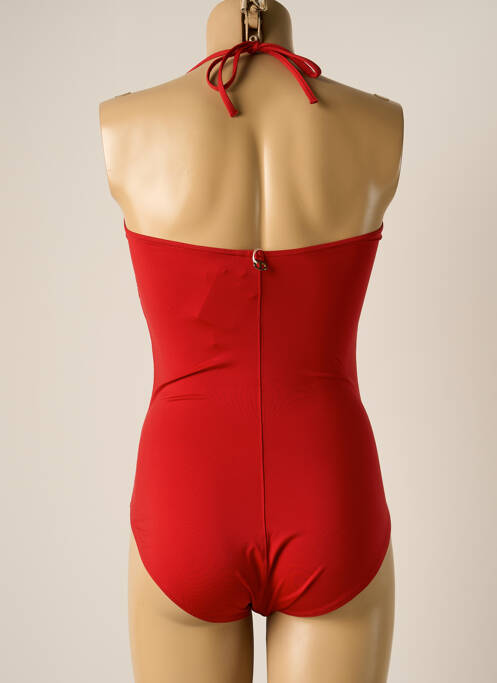 Costum de baie dintr-o singură piesă roșu IODUS femeie