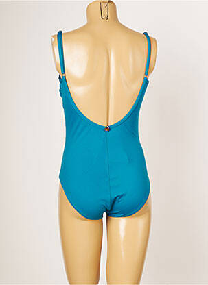 Costum de baie dintr-o singură piesă elasticitate top sutien modelat albastru IODUS femeie