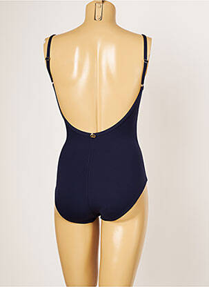 Costum de baie dintr-o singură piesă elasticitate top sutien modelat albastru IODUS femeie