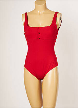 Costum de baie dintr-o singură piesă roșu IODUS femeie