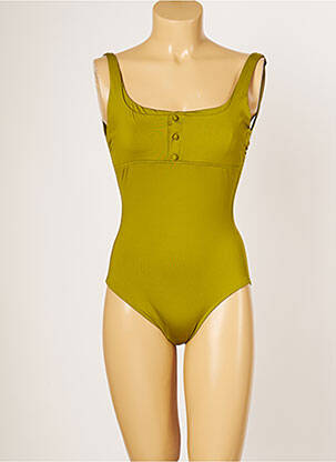 Costum de baie dintr-o singură piesă verde IODUS femeie