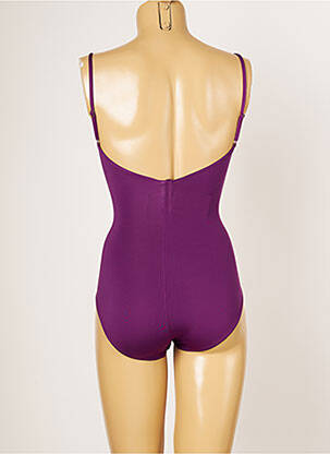 Costum de baie dintr-o singură piesă top sutien tip racerback top sutien tip racerback violet IODUS femeie