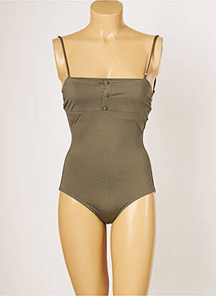 Costum de baie dintr-o singură piesă top sutien tip racerback top sutien tip racerback verde IODUS femeie
