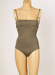 Costum de baie dintr-o singură piesă top sutien tip racerback top sutien tip racerback verde IODUS femeie
