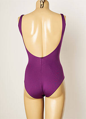 Costum de baie dintr-o singură piesă top sutien tip racerback top sutien tip racerback violet IODUS femeie