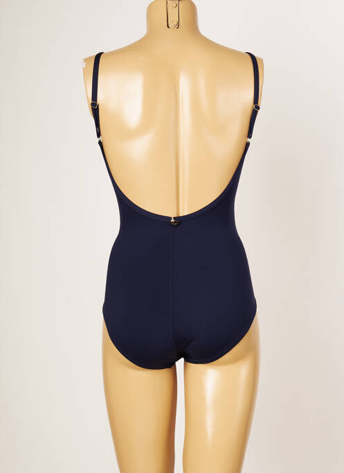 Costum de baie dintr-o singură piesă elasticitate top sutien modelat albastru IODUS femme