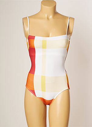 Costum de baie dintr-o singură piesă alb IODUS femeie