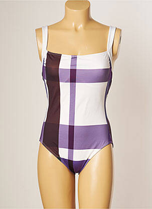 Costum de baie dintr-o singură piesă alb IODUS femeie