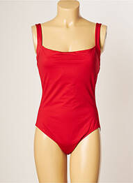 Costum de baie dintr-o singură piesă imprimeu fantezie top bentiță roșu IODUS femme