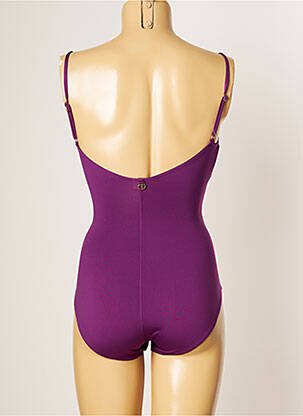 Costum de baie dintr-o singură piesă top bentiță top bentiță violet IODUS femeie