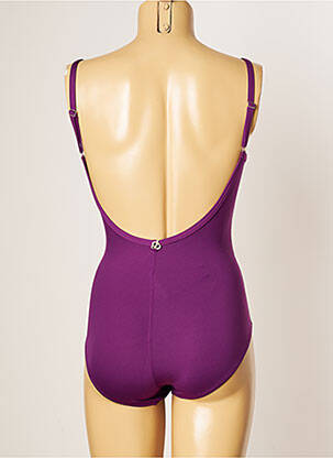 Costum de baie dintr-o singură piesă top bentiță top bentiță violet IODUS femeie