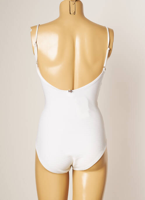 Costum de baie dintr-o singură piesă alb IODUS femeie