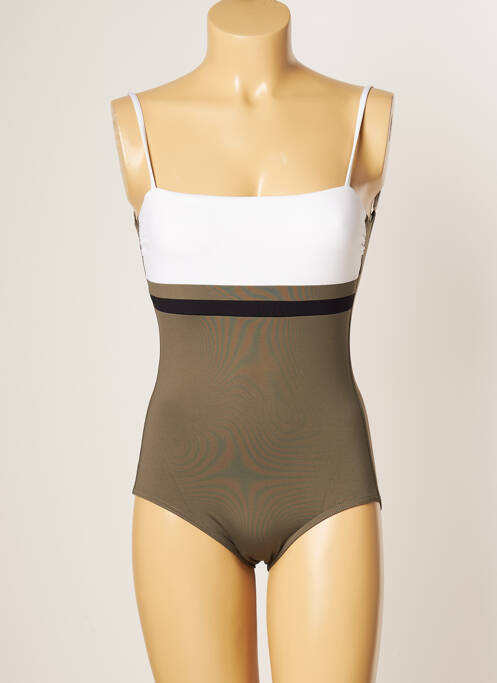 Costum de baie dintr-o singură piesă verde IODUS femeie