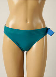 Chiloți de baie țesătură satinată bikini verde IODUS femme