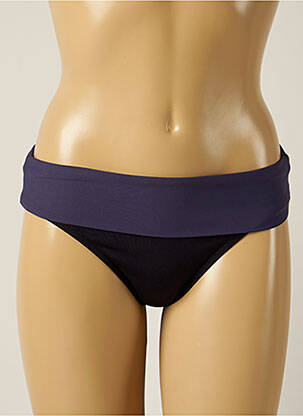 Chiloți de baie țesătură satinată chiloți negru IODUS femme