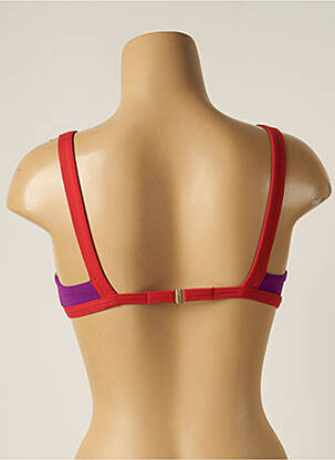 Sutien de costum de baie elasticitate roșu IODUS femeie