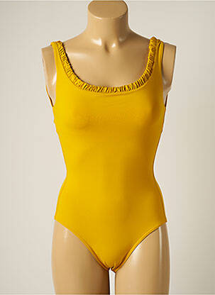 Costum de baie dintr-o singură piesă galben IODUS femeie