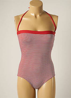 Costum de baie dintr-o singură piesă roșu IODUS femeie