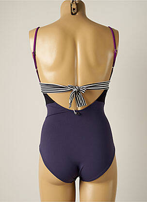 Costum de baie dintr-o singură piesă elasticitate violet IODUS femeie