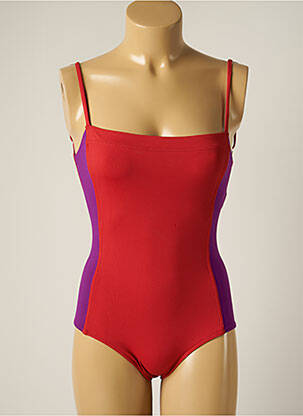 Costum de baie dintr-o singură piesă roșu IODUS femeie