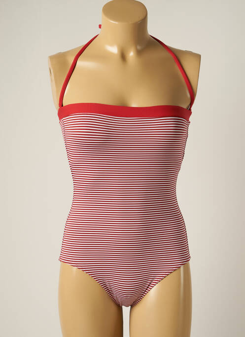 Costum de baie dintr-o singură piesă roșu IODUS femeie