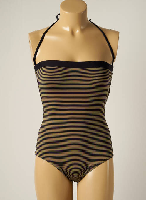 Costum de baie dintr-o singură piesă maro IODUS femeie