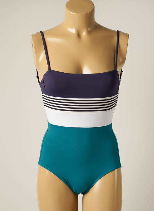 Costum de baie dintr-o singură piesă albastru IODUS femeie