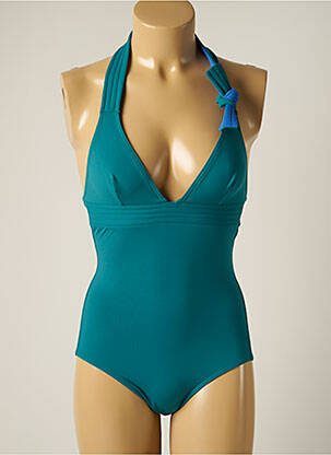 Costum de baie dintr-o singură piesă albastru IODUS femeie