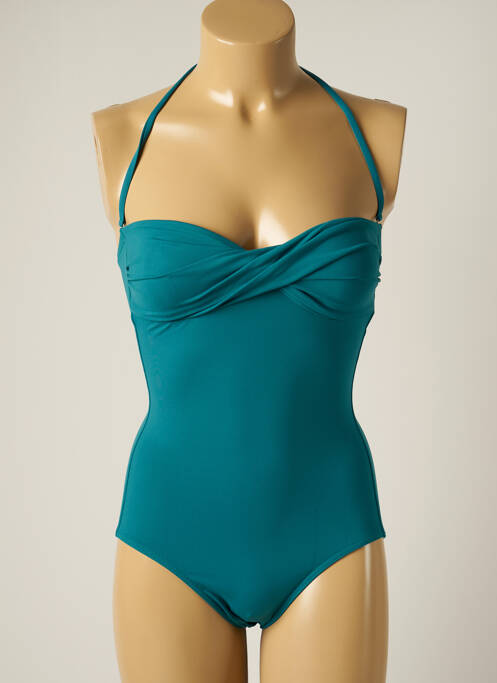 Costum de baie dintr-o singură piesă albastru IODUS femeie