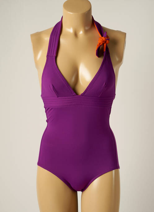 Costum de baie dintr-o singură piesă violet IODUS femeie