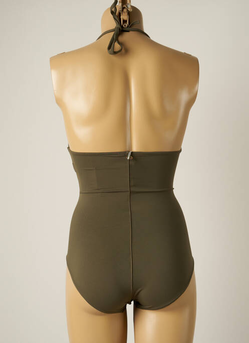 Costum de baie dintr-o singură piesă verde IODUS femeie