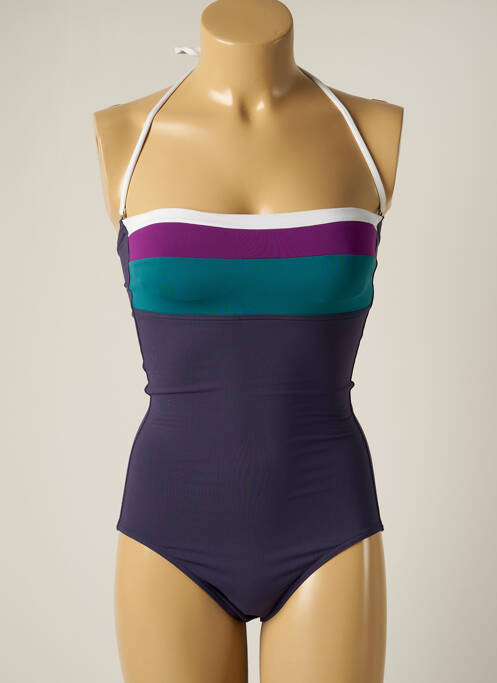 Costum de baie dintr-o singură piesă albastru IODUS femeie