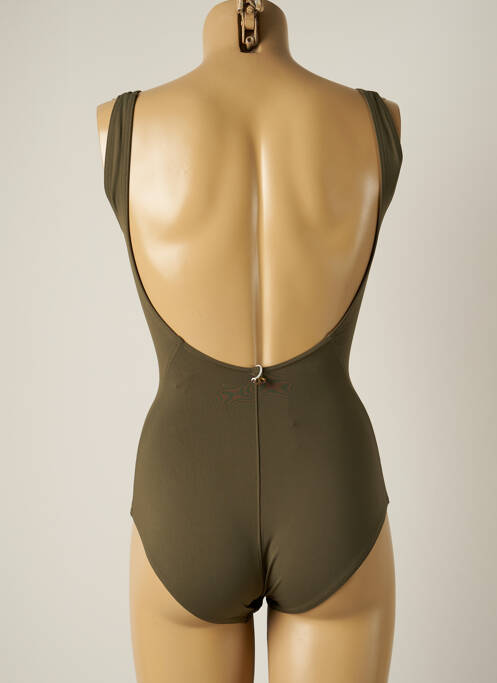 Costum de baie dintr-o singură piesă verde IODUS femeie