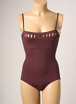 Costum de baie dintr-o singură piesă top bentiță top bentiță roșu IODUS femeie