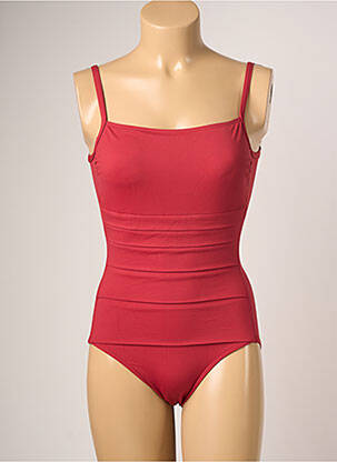 Costum de baie dintr-o singură piesă roșu IODUS femeie